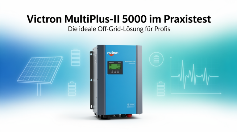 Victron MultiPlus-II 5000 Test im Praxiseinsatz für zuverlässige Off-Grid-Stromversorgung