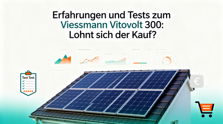 Erfahrungen und Tests zum Viessmann Vitovolt 300 Modul