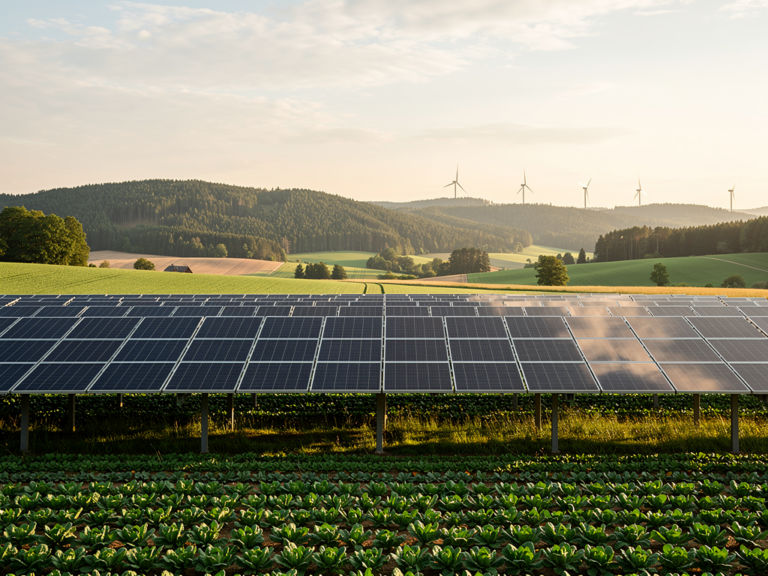 Agri-PV Anlagen auf landwirtschaftlichen Flächen in Baden-Württemberg für Energiewende