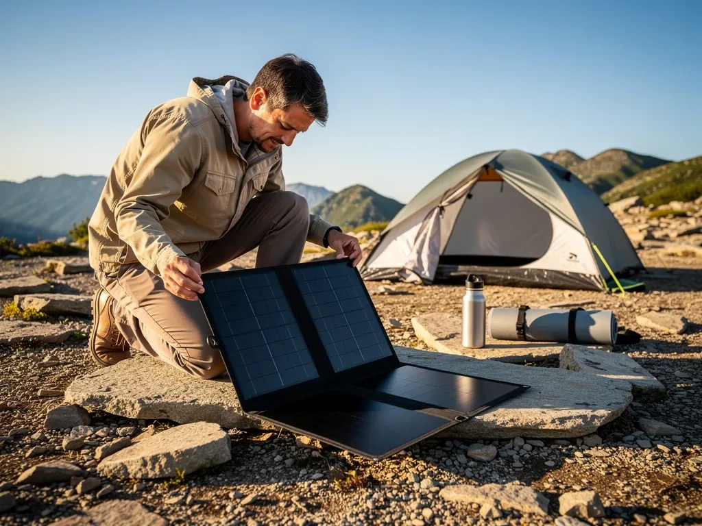 Bluetti PV200 im Test zeigt hohe Effizienz bei flexibler Nutzung Bluetti PV200 faltbares mobiles Solarpanel für effiziente Outdoor-Stromversorgung