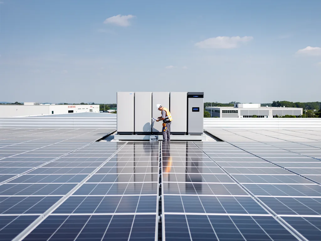 C&I Photovoltaik 2026 Großprojekte und nachhaltige Trends für Unternehmen Großprojekt C&I Photovoltaik mit Solar-Carport und nachhaltigen Energiespeichern 2026