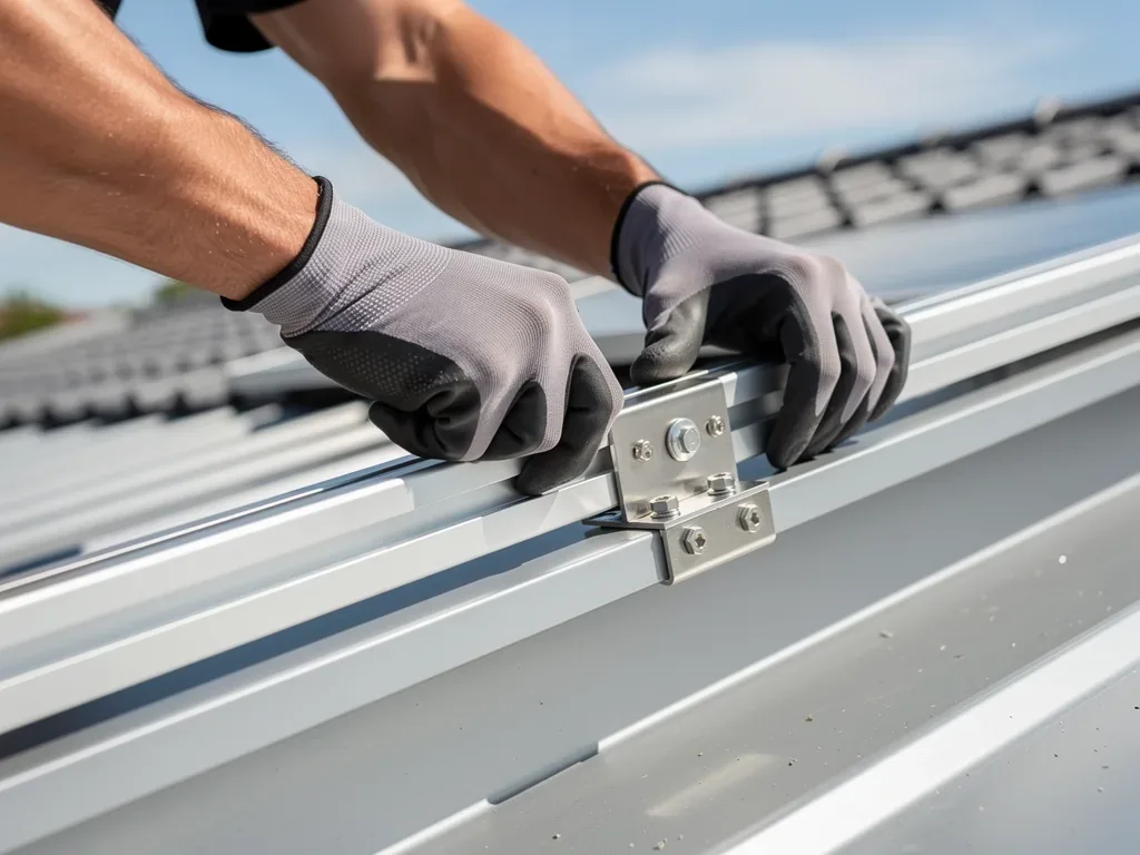 Clenergy ER-Rail System Test: Erfahrungen zur Montage und Haltbarkeit Clenergy ER-Rail Montagesystem aus Aluminium im Praxistest auf Dachinstallation