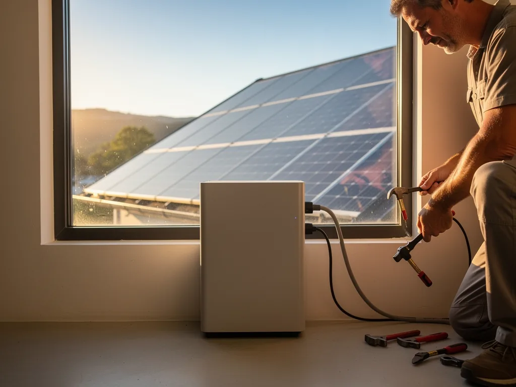 DIY Solaranlage Speicher effizient nachrüsten für mehr Energieautarkie DIY Solaranlage mit effizientem Batteriespeicher zur Steigerung der Energieautarkie