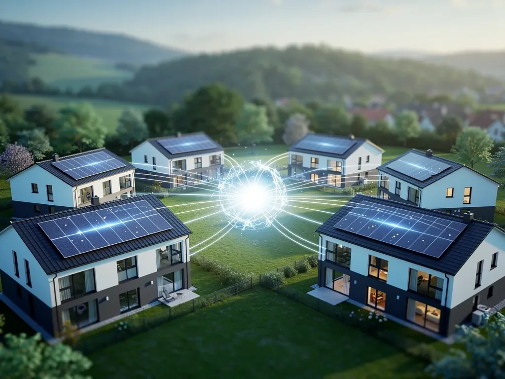 Wie Energie Gemeinschaften lokale Stromversorgung mit intelligenten Tarifen optimieren können Energie Gemeinschaft steuern lokale Stromversorgung mit intelligenten dynamischen Tarifen