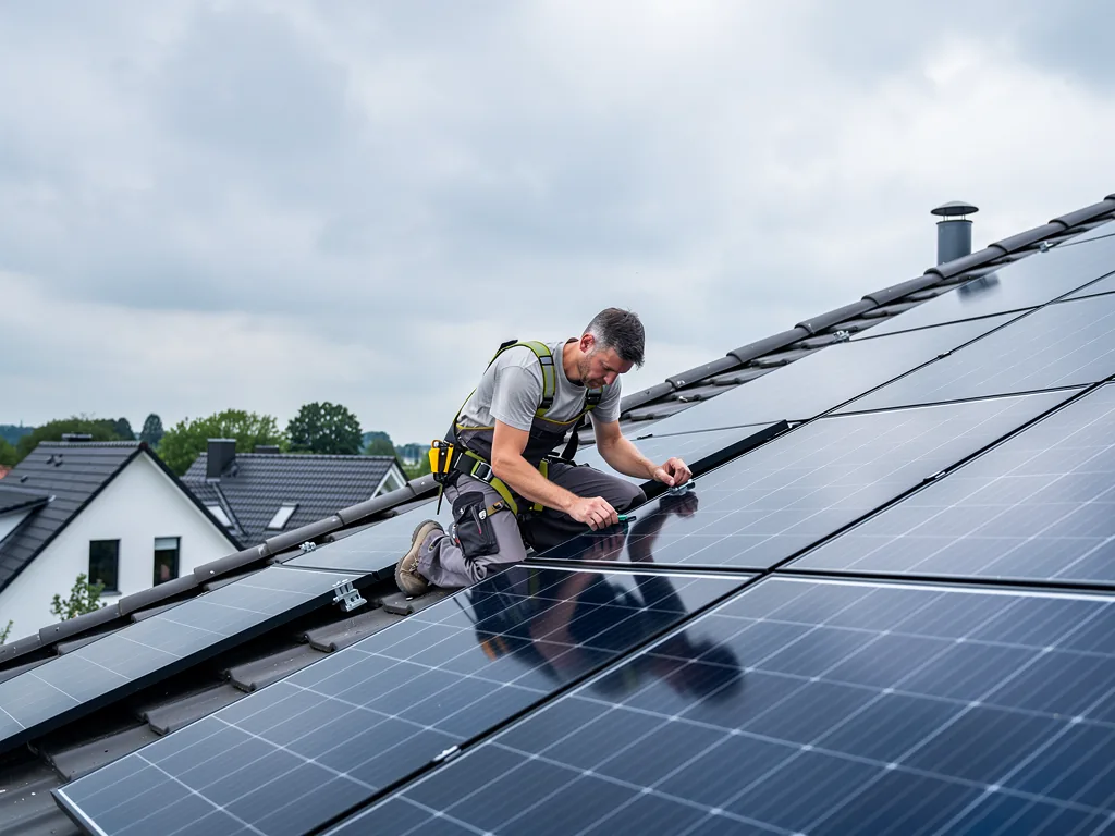 Wie Enerix Bremen Photovoltaik Ihre Solaranlage optimal realisiert Solaranlage auf Hausdach in Bremen geplant und installiert von Enerix Bremen Photovoltaik