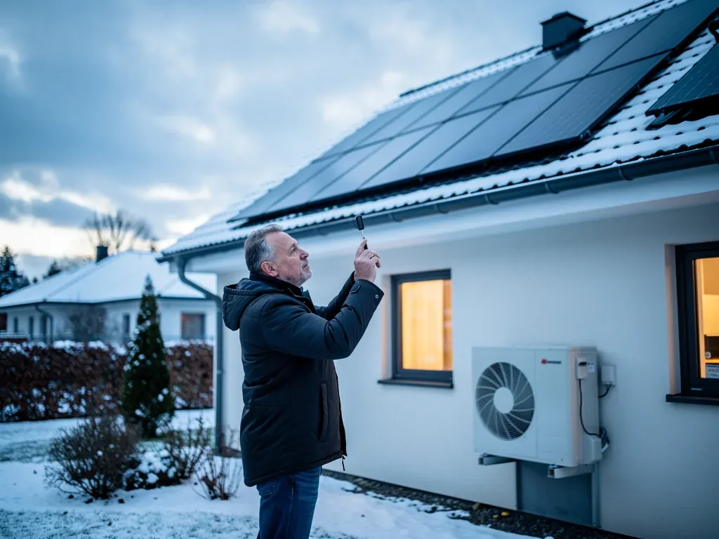 Wie Hausbesitzer ihre Erfahrungen mit PV Heizungen im Alltag bewerten Illustration zum Thema Erfahrungen PV Heizung