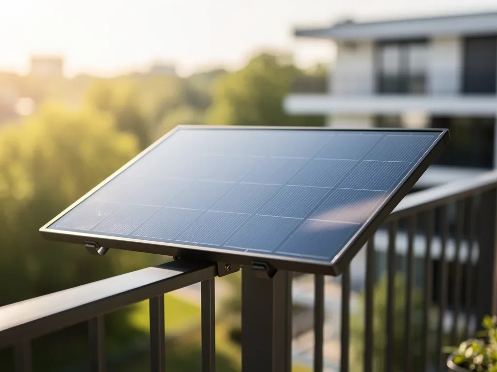Green Solar Universaldach Smart 900/800 bifazial im Test: Der Stiftung Warentest Testsieger? Green Solar Universaldach 900/800 bifazial Smart Balkonkraftwerk auf Flachdach installiert