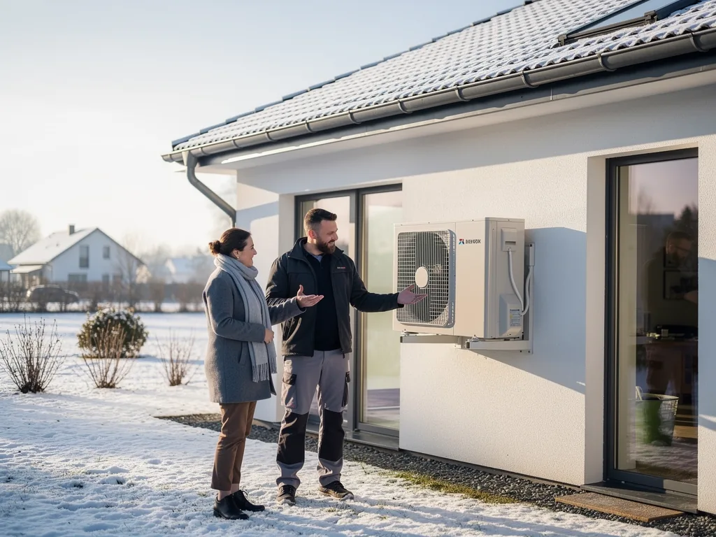 Heizung Auswahl leicht gemacht Vorteile und Kriterien für Ihr neues System Moderne Heizungsanlage mit digitaler Steuerung zur effizienten und umweltfreundlichen Auswahl