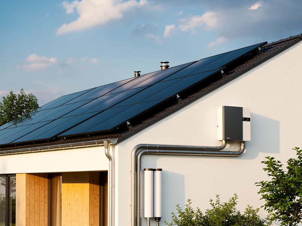 Heizung mit Solar effizient kombinieren und Photovoltaik optimal nutzen Moderne Heizung mit Solarthermie und Photovoltaik zur nachhaltigen Wärmeversorgung