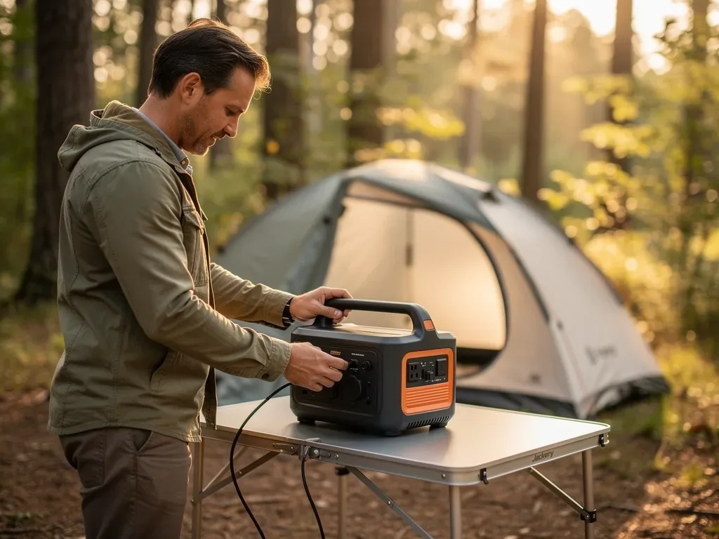 Kompakt und Stark: Der Test Jackery Explorer 1000 Pro Powerstation mit kompaktem Design und vielfältigen Anschlüssen