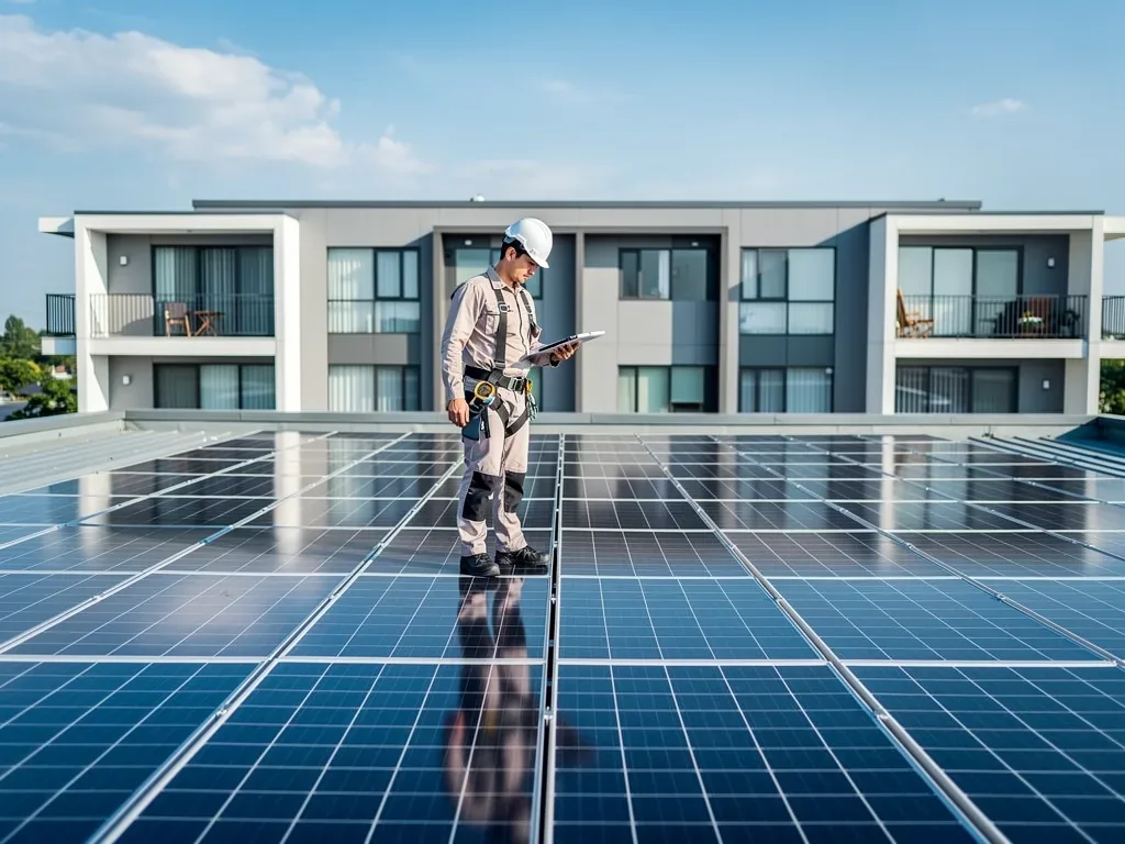 KfW-Förderung für Mieterstrommodelle: Neue Möglichkeiten Mieterstrommodell mit Photovoltaikanlage und KfW-Förderung für nachhaltige Energieversorgung