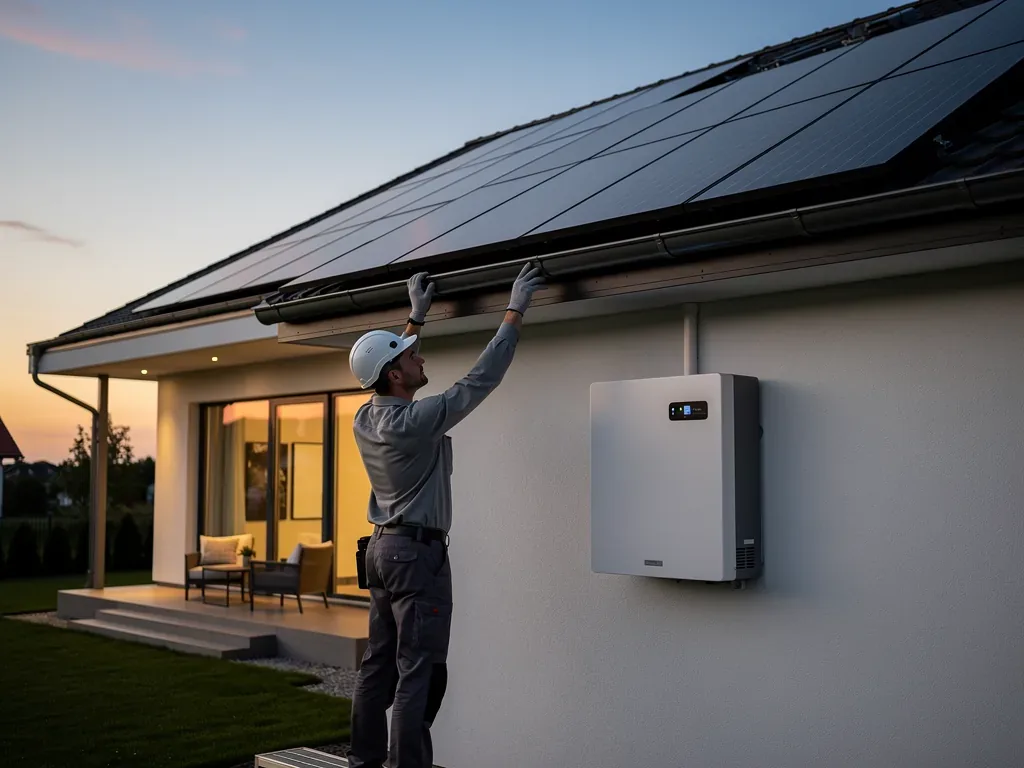 Notstrom Speicher PV als Schutz bei Stromausfall zuverlässig nutzen Notstrom Speicher PV versorgt Haus autark bei Stromausfall mit Solarstrom