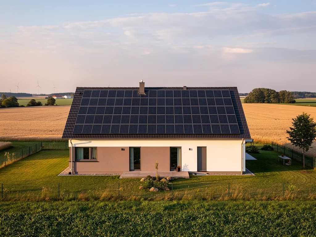 Photovoltaik Brandenburg Baugenehmigung verstehen und richtig beantragen Solaranlage auf Hausdach in Brandenburg vor Baugenehmigung beantragung