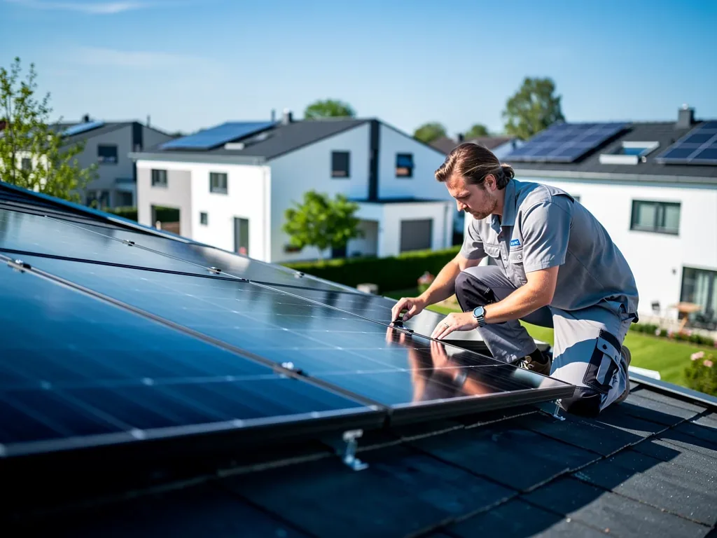 Photovoltaik mieten KfW Förderung optimal nutzen für nachhaltige Energie Moderne Photovoltaikanlage mieten mit KfW Förderung für nachhaltige Energie