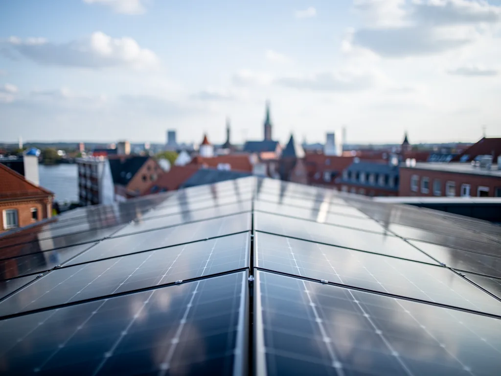 Photovoltaikanlage Bremen effizient nutzen Ertrag und Rentabilität verstehen Moderne Photovoltaikanlage in Bremen mit optimaler Ausrichtung für höchsten Ertrag