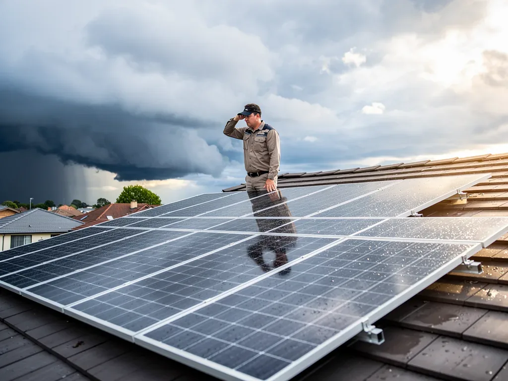 Photovoltaikanlage versichern für optimalen Schutz und Werterhalt Photovoltaikanlage auf Hausdach für optimalen Schutz und Werterhalt versichern