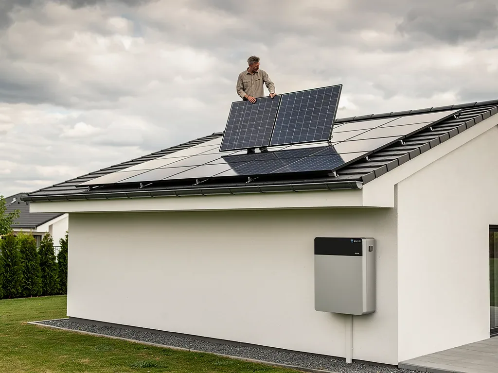 PV Anlage Notstrom nachrüsten für mehr Unabhängigkeit bei Stromunterbrechungen PV Anlage mit Notstromsystem für autarke Stromversorgung bei Netzausfall