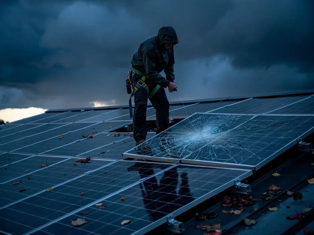 PV Anlage versichern: So schützen Sie sich vor finanziellen Schäden Solarmodule auf Hausdach gegen Schäden und Ertragsausfall versichern