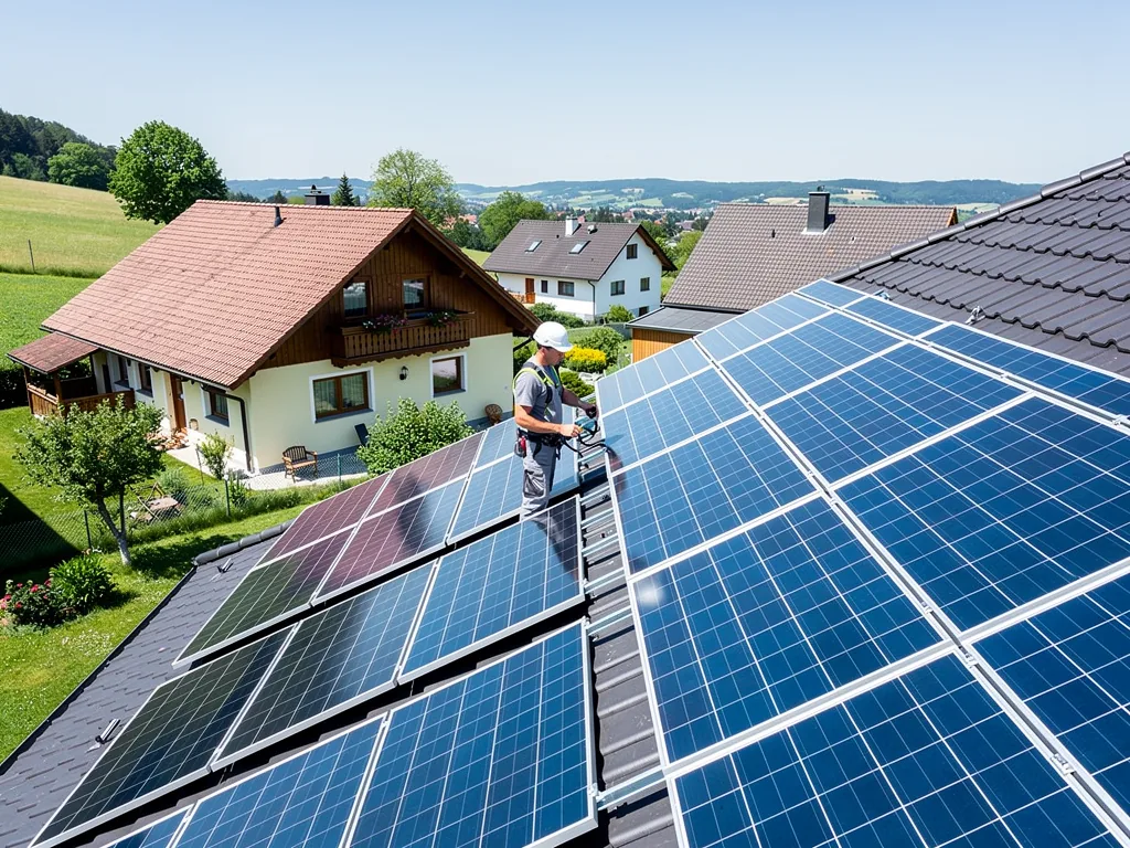Welches System passt am besten PV Anlagen Vergleich Baden-Württemberg Verschiedene Photovoltaikanlagen und Dachtypen im Vergleich für Baden-Württemberg