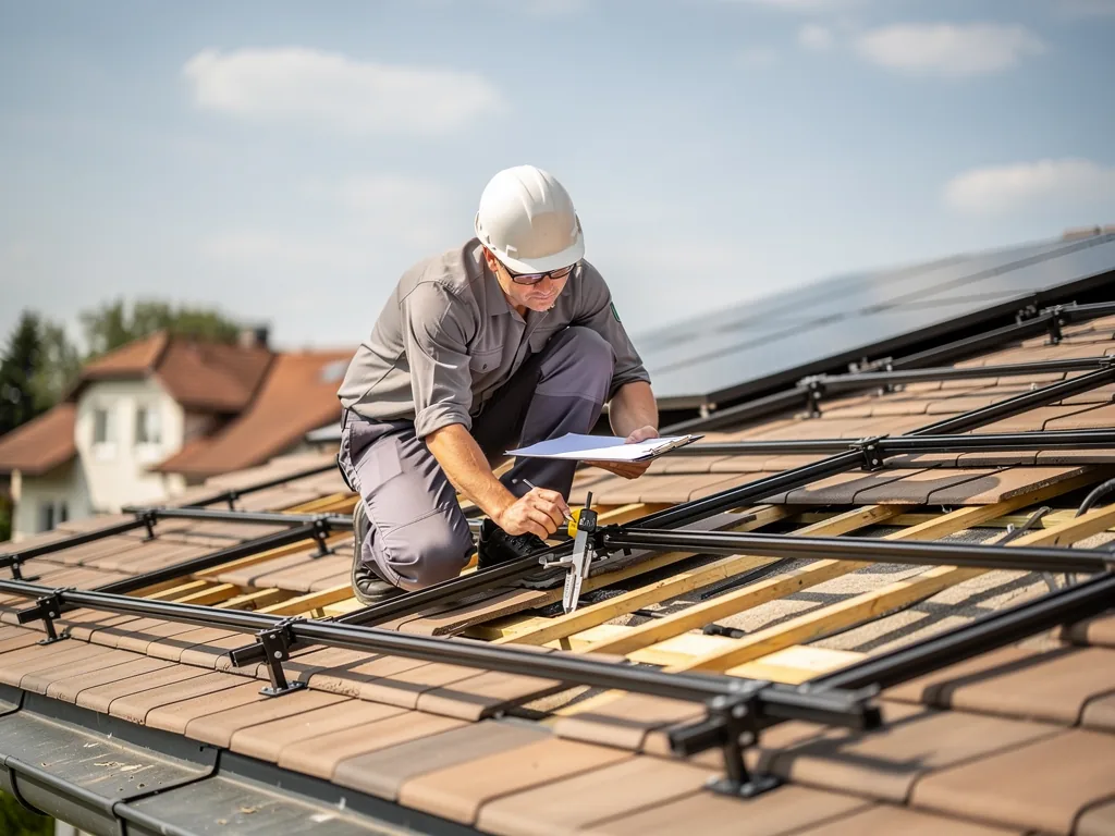 PV Dachstatik Ratgeber zur sicheren Prüfung und Bewertung Ihres Daches Prüfung der Dachstatik für sichere und stabile Photovoltaikanlagenmontage auf dem Hausdach