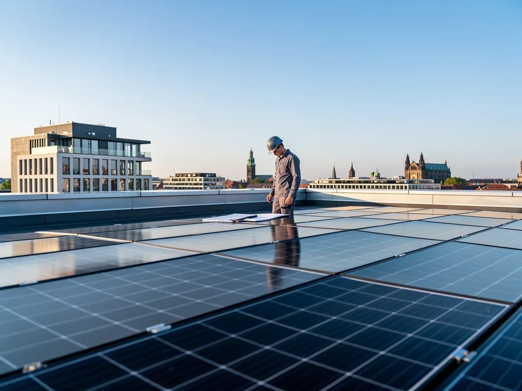 PV Genehmigung Berlin verstehen und erfolgreich beantragen Photovoltaikanlage auf Berliner Dach unter Berücksichtigung der PV Genehmigung Berlin
