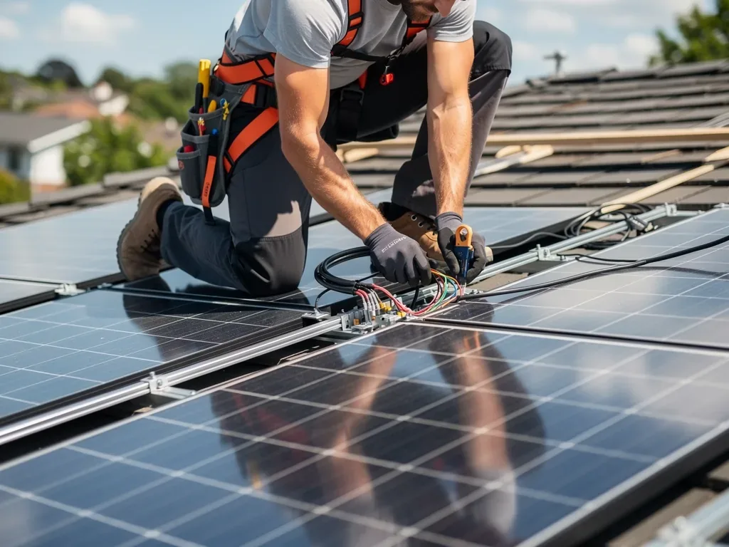 PV Heizung Eigenbau realistisch umgesetzt oder zu große Herausforderung Hausbesitzer installieren realistische PV Heizung Eigenbau mit Solarmodulen und Heiztechnik