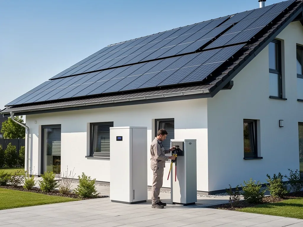 PV-Notstrom für Einfamilienhäuser: Planung und effiziente Umsetzung Illustration zum Thema PV Notstrom Einfamilienhaus