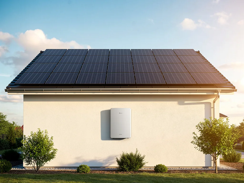 Smart Stromspeicher optimal nutzen für mehr Effizienz und Nachhaltigkeit Smart Stromspeicher in moderner Photovoltaikanlage für bessere Energieeffizienz und Nachhaltigkeit