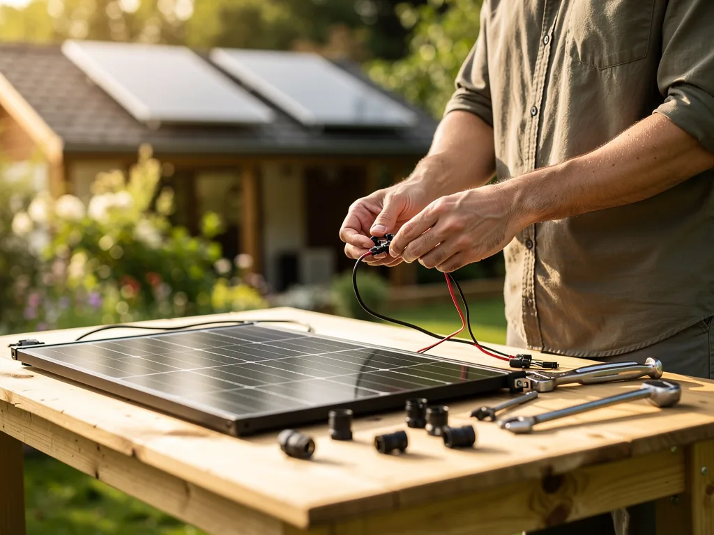 Solaranlage DIY bestellen Tipps und Empfehlungen für Hobby-Solarprojekte Solaranlage DIY Komplettset mit Solarmodulen und Wechselrichter für Hobbyprojekte