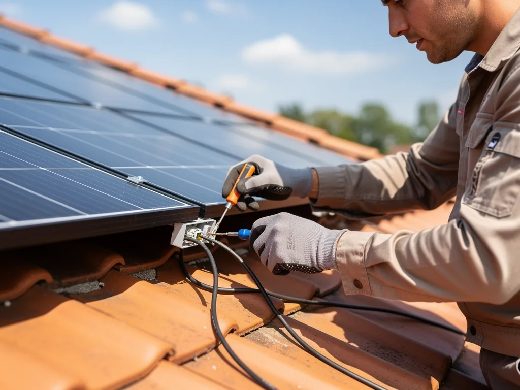 Wie eine Solaranlage DIY funktioniert und welche Komponenten wichtig sind Solaranlage DIY Modul, Laderegler, Wechselrichter und Speicher zur Energiegewinnung