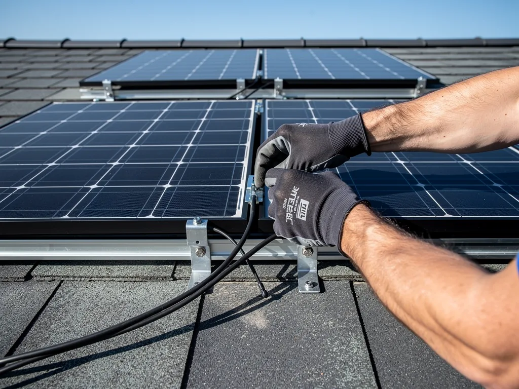 Solaranlage DIY Material: Expertenleitung für den sicheren Selbstbau Hochwertige Solaranlage DIY Materialien mit Montagesystem und UV-beständigen Kabeln