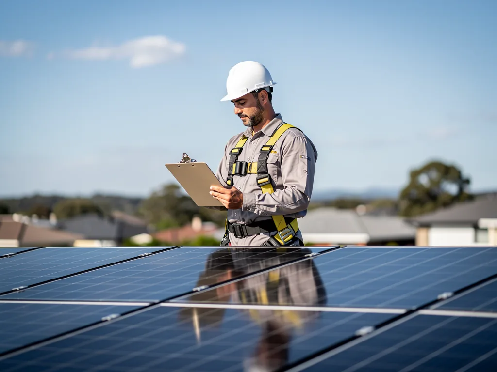 Solaranlage Garantie verstehen und richtig nutzen für sicheren Kauf Solaranlage mit Modulen und Wechselrichter zur Garantie und Sicherheit beim Kauf