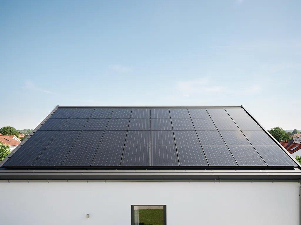 Solaranlage Trends 2026 mit Fokus auf Innovation und Fördermöglichkeiten Illustration zum Thema Solaranlage Trends 2026