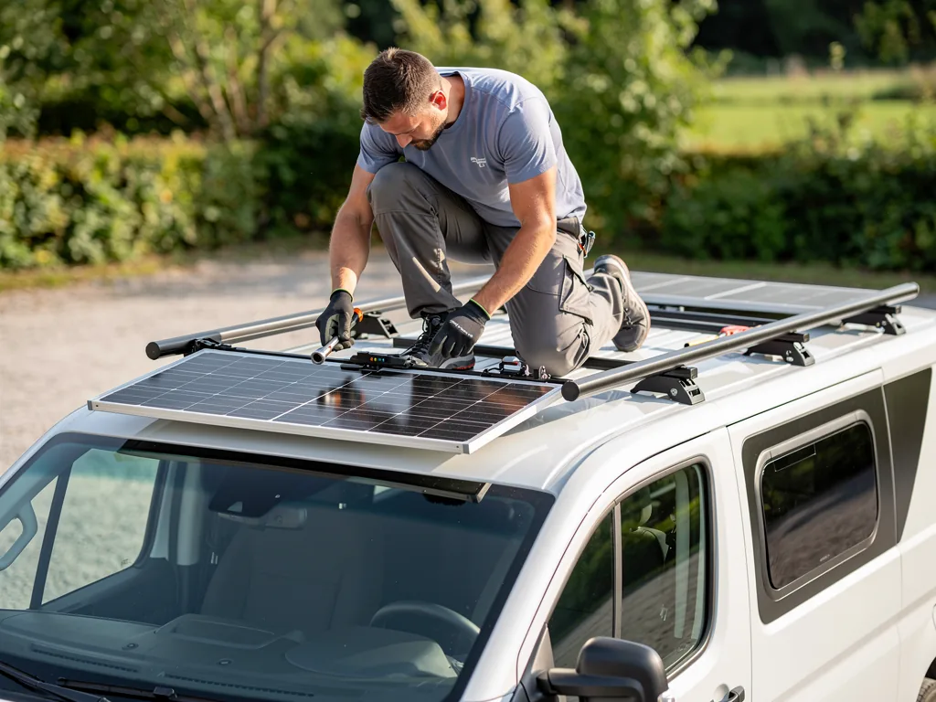 Solargenerator Wohnmobil richtig einbauen und langlebiges Zubehör finden Solargenerator im Wohnmobil fachgerecht installieren mit robustem langlebigem Zubehör