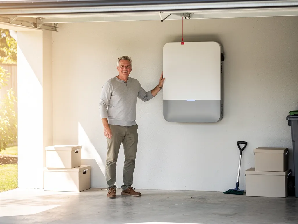 Optimale Stromspeicher Größe für effiziente Energiespeicherung planen Haus mit Photovoltaikanlage und Stromspeicher zur optimalen Speichergrößenplanung