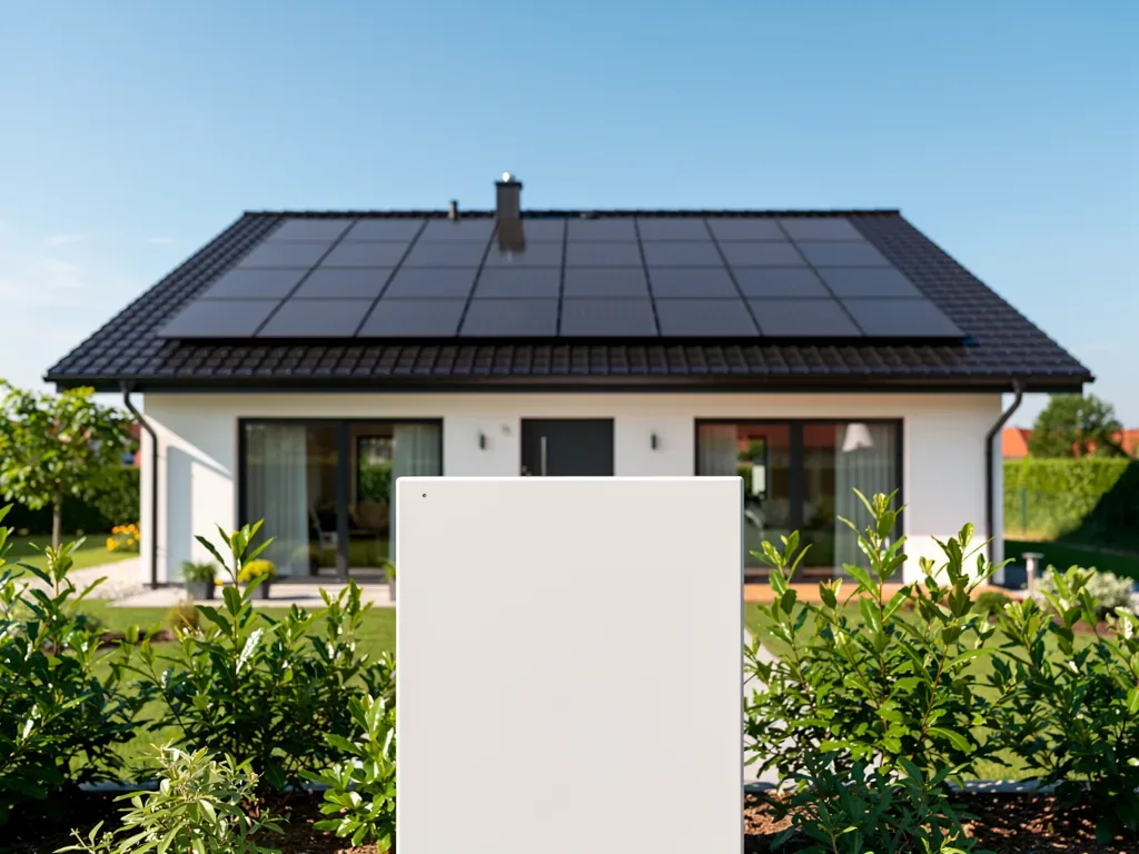 Stromspeicher nachrüsten: Nachhaltige Vorteile für Ihre PV-Anlage entdecken Illustration zum Thema Stromspeicher nachrüsten