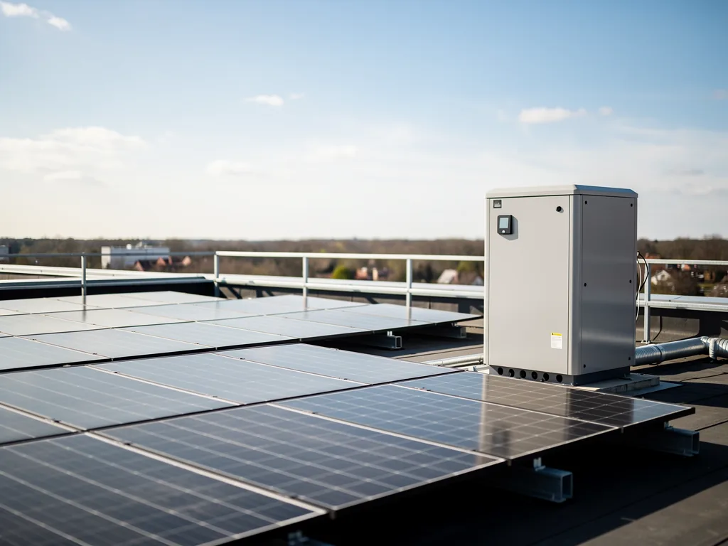 Syngas Erfahrungen im Photovoltaik-Bereich praxisnah erklärt Hybridanlage mit Photovoltaikmodulen und Syngas-Technologie in der Praxis angewendet