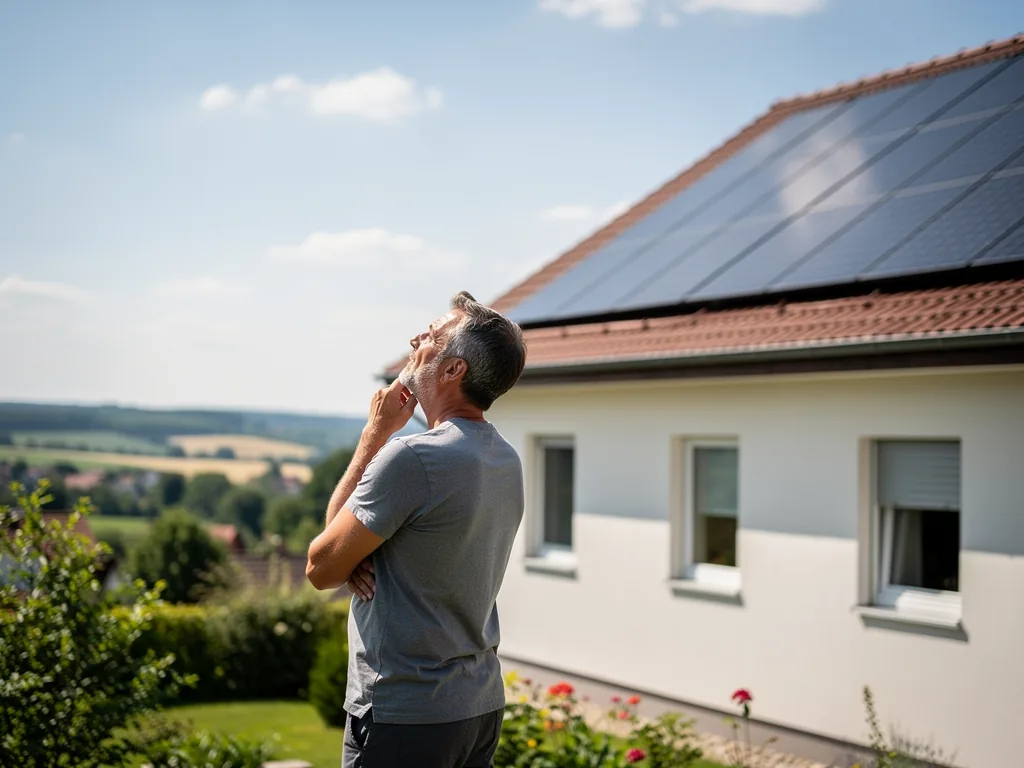 Thüringen Solarpflicht 2025 Hausbesitzer und ihre neuen Pflichten verstehen Haus mit Solaranlage auf Dach symbolisiert Thüringen Solarpflicht ab 2025