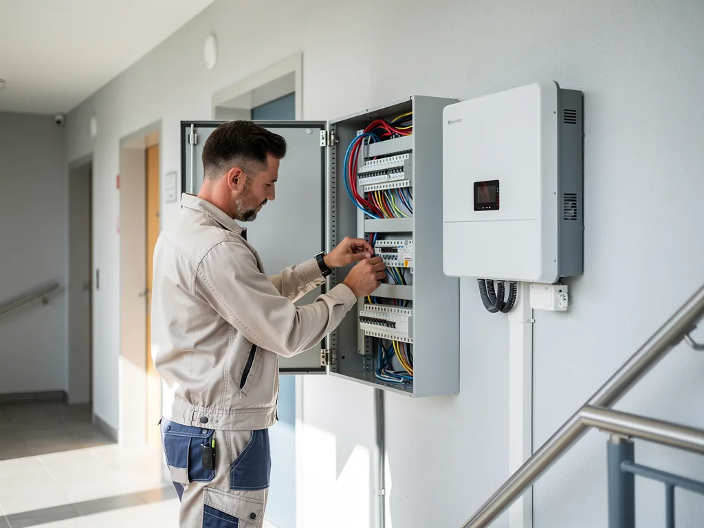 Zählerschrank im Mehrparteienhaus richtig planen mit PV-Anlage Zählerschrank im Mehrparteienhaus mit integrierter Photovoltaik-Anlage modular geplant