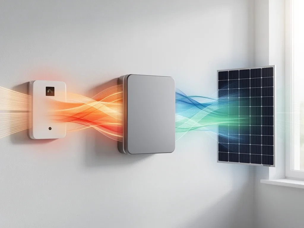 Zählerschrank Wärmepumpe Photovoltaik optimal verbinden für effiziente Kaskadensteuerung Moderner Zählerschrank zur effizienten Verbindung von Wärmepumpe und Photovoltaiksystemen