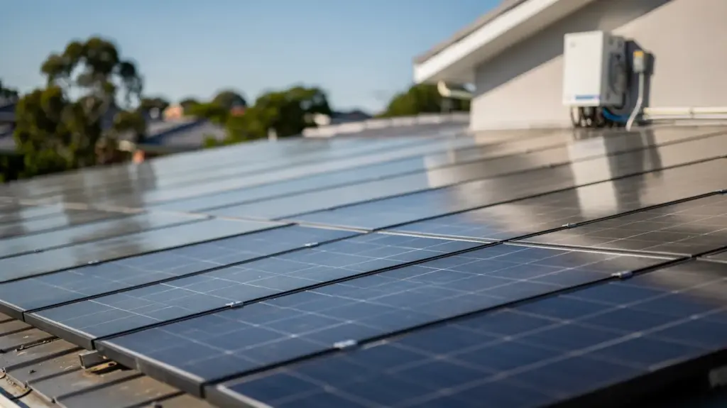 Lohnt sich eine Solaranlage 2025 noch? Wirtschaftlichkeit, Kosten und Amortisation Solaranlage auf einem Hausdach zum Thema Wirtschaftlichkeit, Kosten und Amortisation 2025